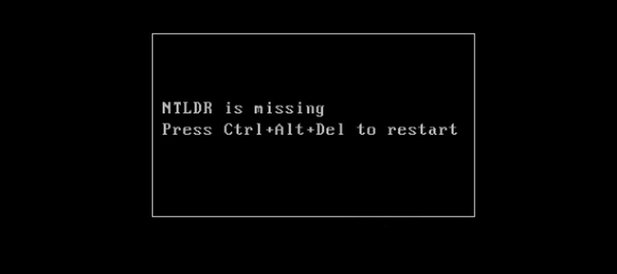 NTLDR in missing