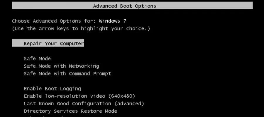 Como accesar a Modo Seguro en Windows
