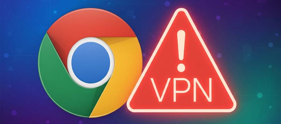 Extensión VPN sospechosa en Google Chrome