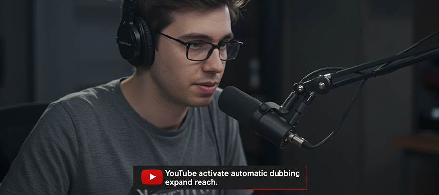 YouTube activa el doblaje automático